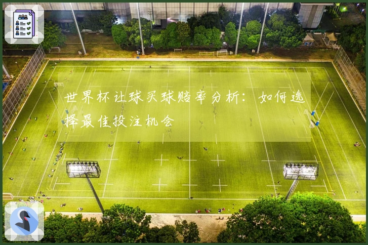 世界杯让球买球赔率分析：如何选择最佳投注机会